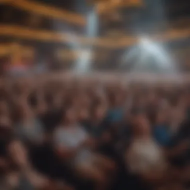 Audience engagement moments during AGT Live at the Luxor filled with excitement