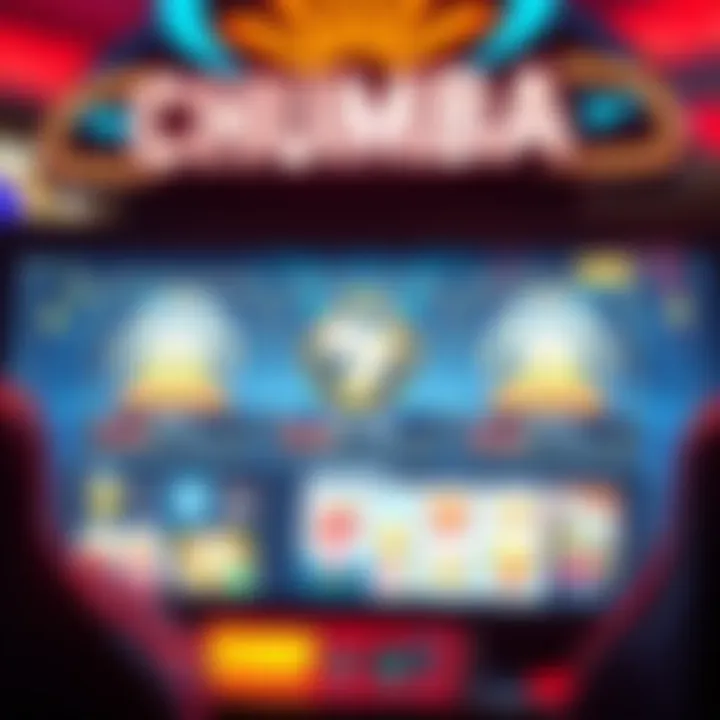 Chumba Casino interface showcasing innovative gaming features