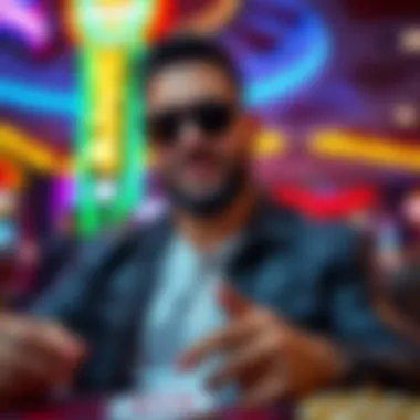 Brian Christopher promoting Chumba Casino