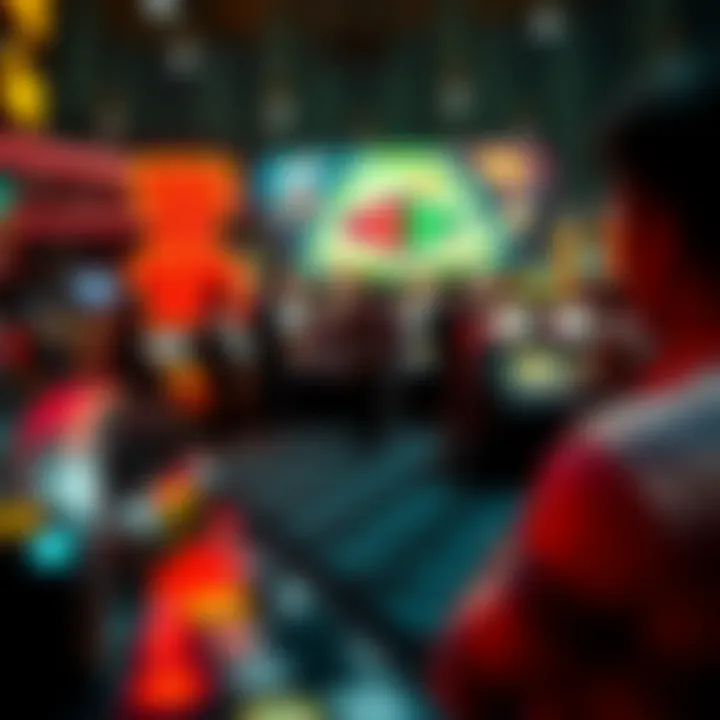 Graphical representation of online gaming culture evolution