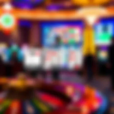 Schematic of user experience in betting applications