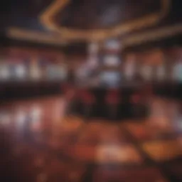 Interior view of BlackDiamond Casino showcasing vibrant gaming floors