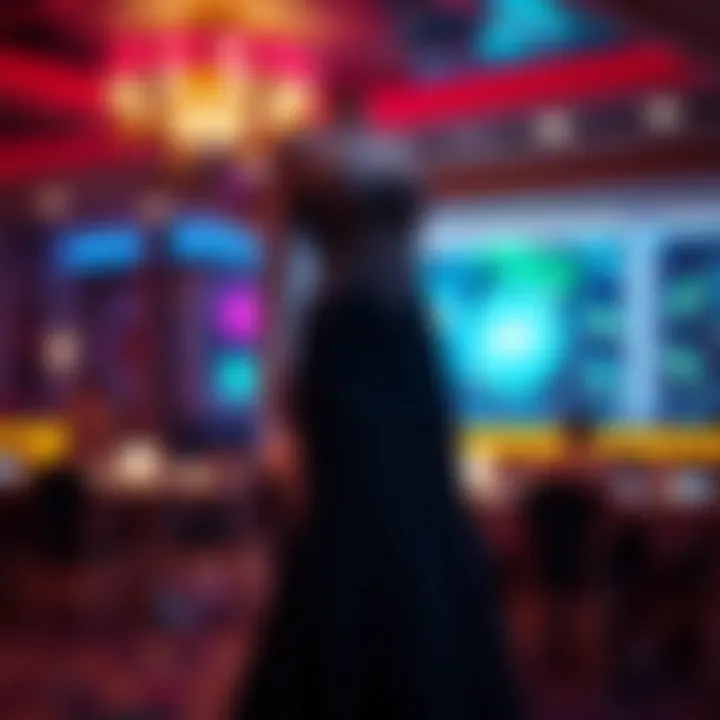 Glamorous evening gown perfect for high-stakes events