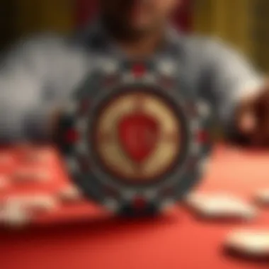 Evolution of poker chip designs