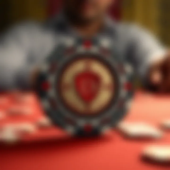 Evolution of poker chip designs