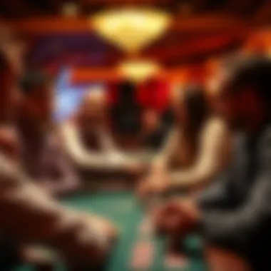 Strategic discussions among players during a tournament