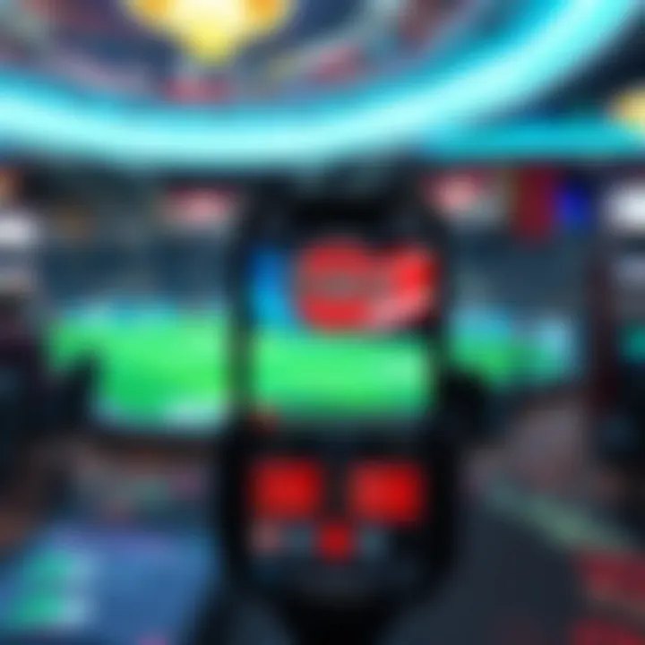 User interface of Barstool Sports betting app