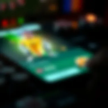 Overview of a betting app interface showcasing deposit bonuses