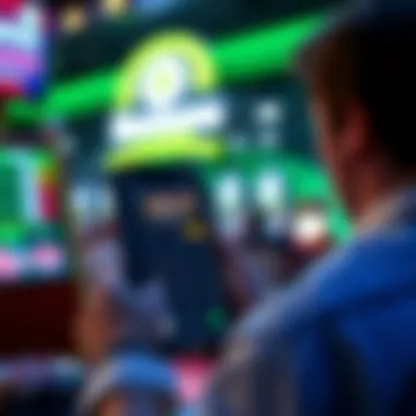 Illustration of a user maximizing bonuses on a betting app