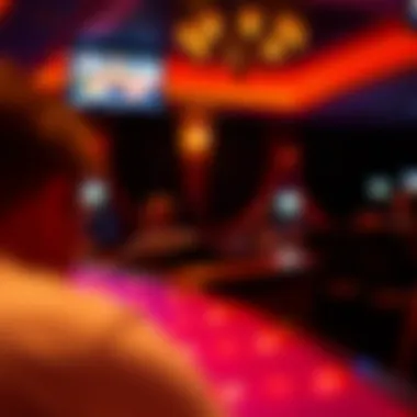 Entertainment event happening at a casino resort