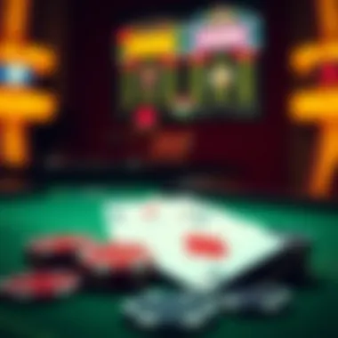 Poker Strategy with Double Down Promo Codes Visual representation of poker chips and cards symbolizing strategy.