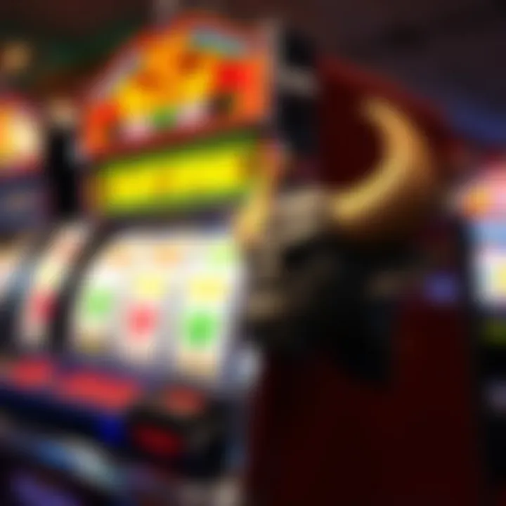 A detailed view of the unique features of buffalo penny slots