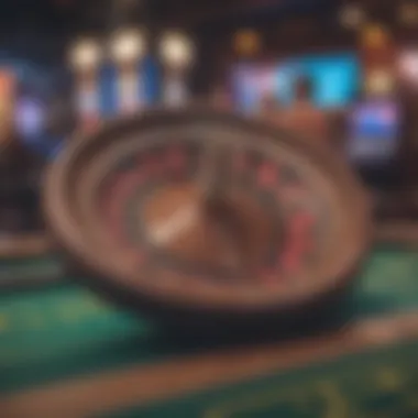 Online Casino Games Overview A vibrant online casino interface showcasing various games