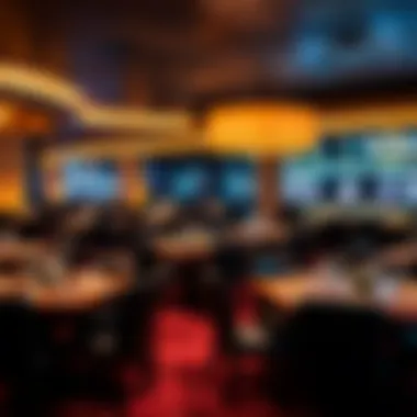 Elegant dining area with unique culinary offerings at Hard Rock Casino Tampa