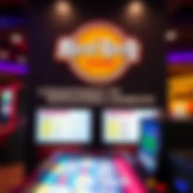 Informative display on responsible gambling practices at Hard Rock Casino Tampa