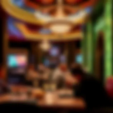 Exquisite Dining Experience at Hard Rock Hotel Gourmet dining experience at one of the restaurants in Hard Rock Hotel