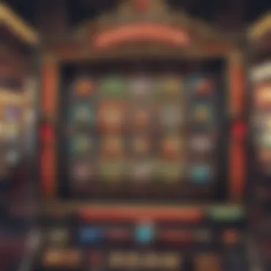 Visual representation of Hit It Rich slot gameplay interface