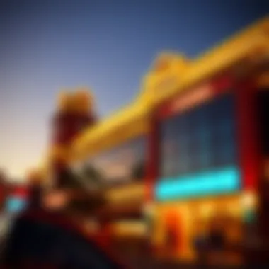 Exterior view of an Indian casino showcasing its architectural design