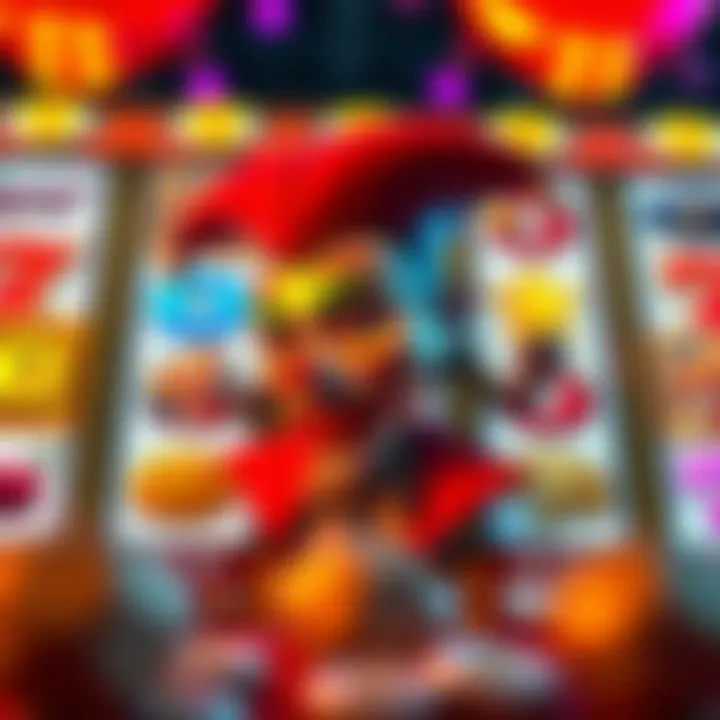 Detailed view of Mega Joker unique features and symbols