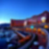 Architectural Grandeur of MGM Grand National Harbour Panoramic view of MGM Grand National Harbour showcasing its architectural grandeur