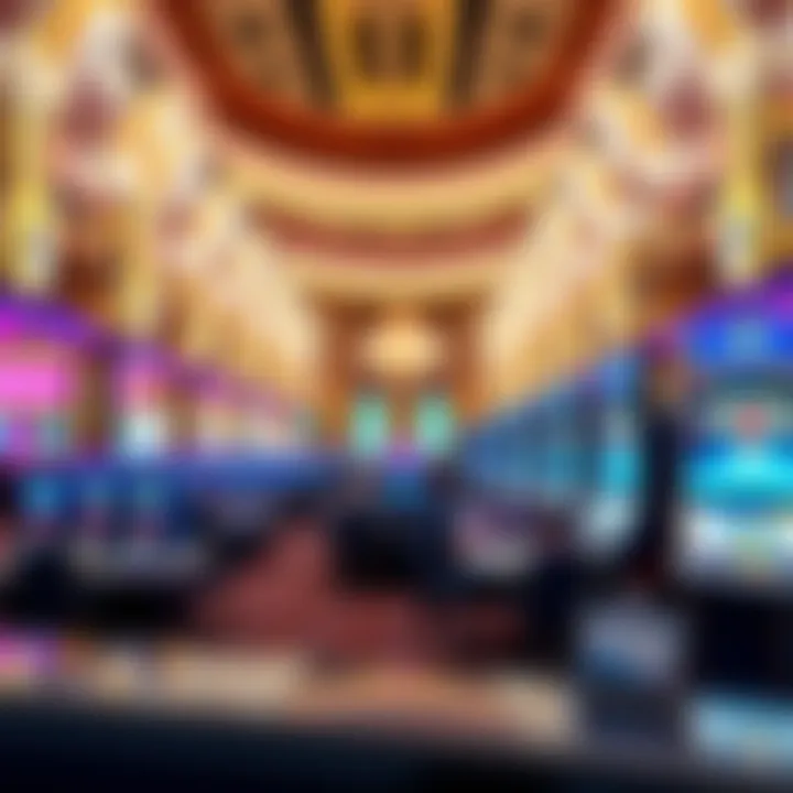 Illustration of MGM casino environment enhancing experience