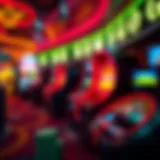 A visual representation of the concept of no deposit casinos showcasing virtual gaming elements.