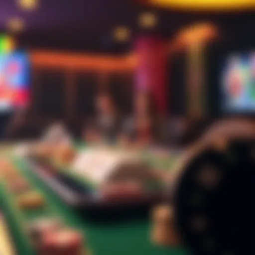 Visual representation of mobile casino applications