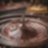 Elegant roulette wheel in action at River Rock Casino