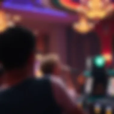 Live entertainment performance illustrating the lively atmosphere of the casino