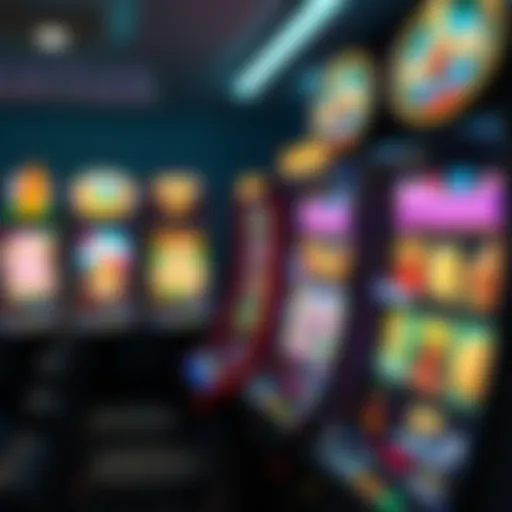 Diverse Themes in Slot Machine Games Colorful slot machine interface showcasing different themes and symbols
