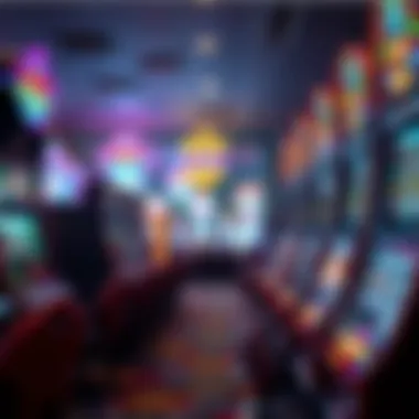 Visual representation of various slot machine mechanics and rules