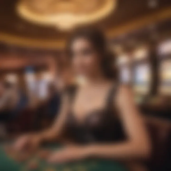 An engaging scene showcasing players enjoying the Texas Tea experience in a casino environment.