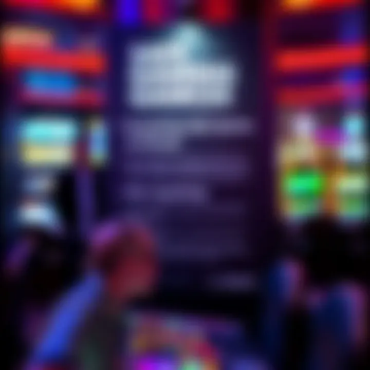 A responsible gaming initiative display promoting safe gambling practices.