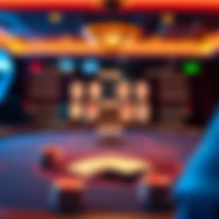 A mind map depicting psychological tactics applicable in five-card blackjack gameplay.