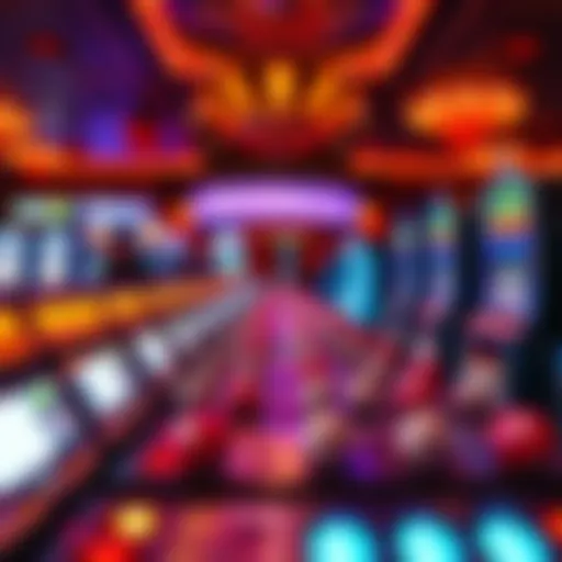 An intricate view of a DC Powerball game setup