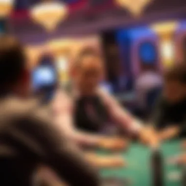 An experienced host interacting with players, enhancing the gaming experience.