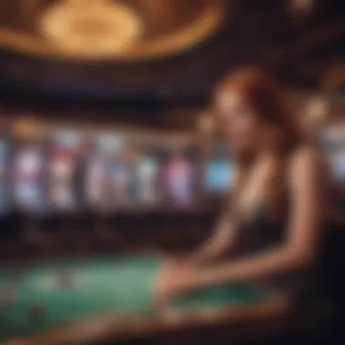 Vintage gaming area of Stardust Casino highlighting its innovative gaming technology
