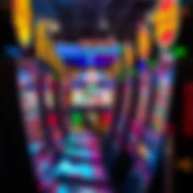 A conceptual illustration depicting the psychology behind gambling