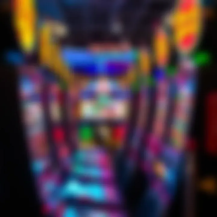 A conceptual illustration depicting the psychology behind gambling