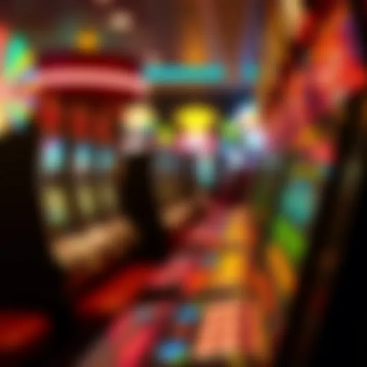 An artistic representation of different types of slot games