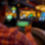 User navigating the Fox Bet Sportsbook App interface