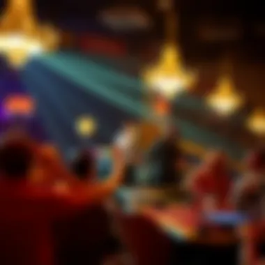 A glimpse of a live entertainment show at Hamburg Casino