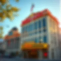 Exterior view of Hamburg Casino showcasing its architectural grandeur