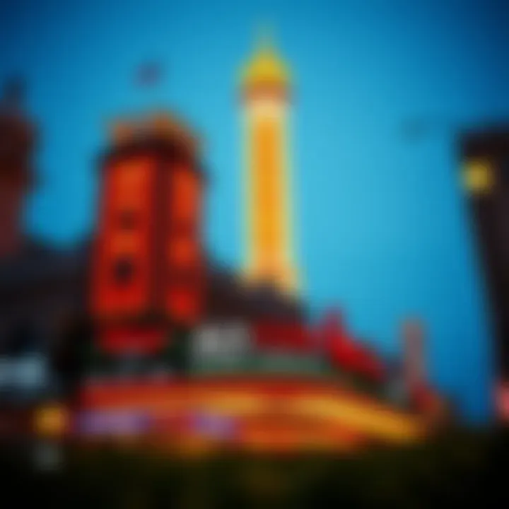 Historic casino architecture in Atlantic City