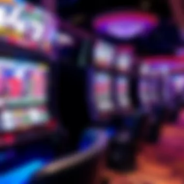 Modern gaming machines with advanced technology and engaging displays