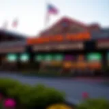 Overview of Monmouth Park Sportsbook facility