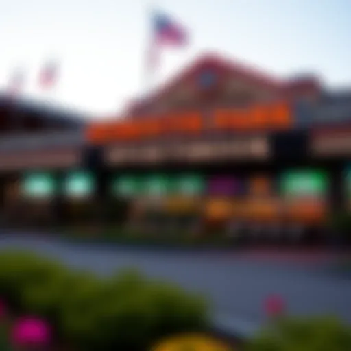 Overview of Monmouth Park Sportsbook facility