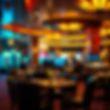 Diverse dining options available at the casino