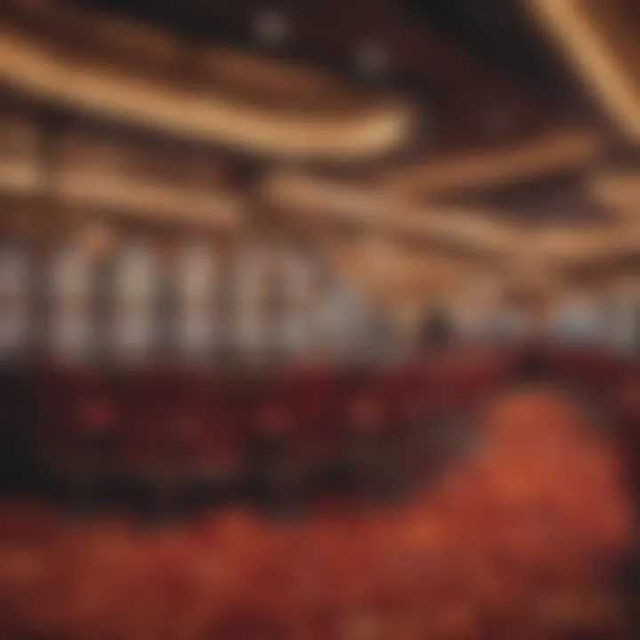 A panoramic view of a vibrant casino floor in New Jersey.