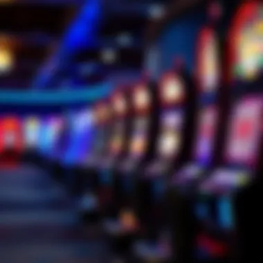 A graphic showcasing different categories of slot machines available in Las Vegas